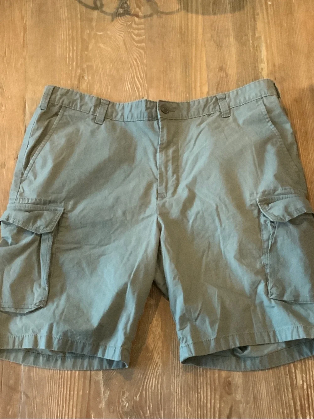 Nautica Men's cotton Cargo Shorts - Sage Green